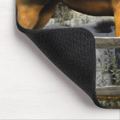 Mutterstute und Fohlen-Mauspad Mousepad (Ecke)