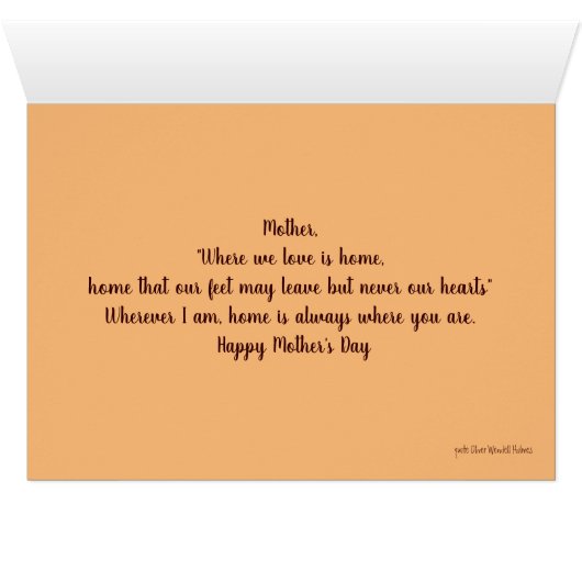 Muttertag (Innenansicht Horizontal (Unten))