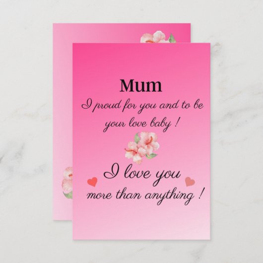 Muttertag (Vorne/Hinten)