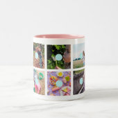 Muttertag 10 Fotos Collage Tasse (Mittel)