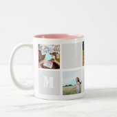 Muttertag 10 Fotos Mama Collage Tasse (Links)