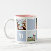 Muttertag 10 Fotos Mama Collage Tasse (Links)
