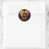 Muttertag 2024 Mama Oma Liebe Runder Aufkleber (Tasche)