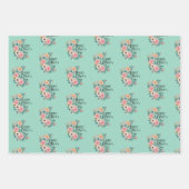 Muttertag 2025 geschenkpapier set (Vorderseite)