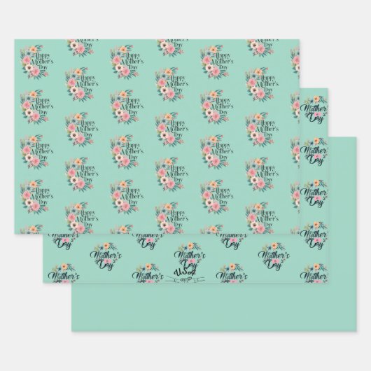 Muttertag 2025 geschenkpapier set (Set)