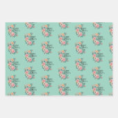 Muttertag 2025 geschenkpapier set (Vorderseite)