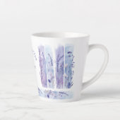 Muttertag 2026 Pinselstriche Wildblumen Milchtasse (Rechts)