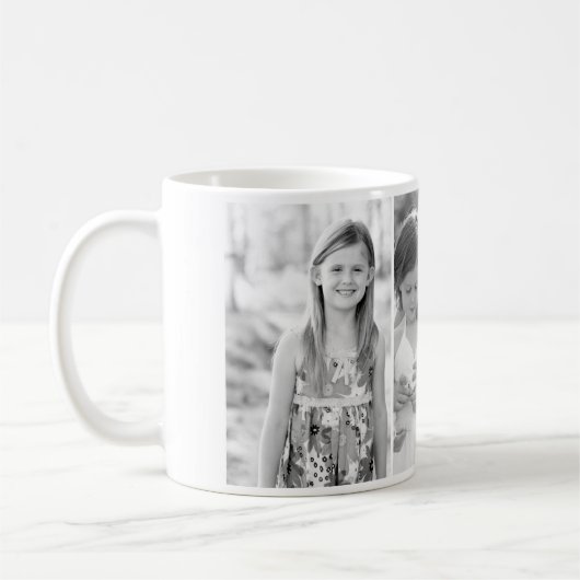 Muttertag 3 Foto Tasse (Links)