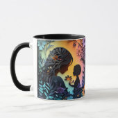 Muttertag "3D-Effekt" Tasse (Links)