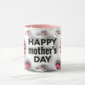 Muttertag "3D-Effekt" Tasse (Zentrum)