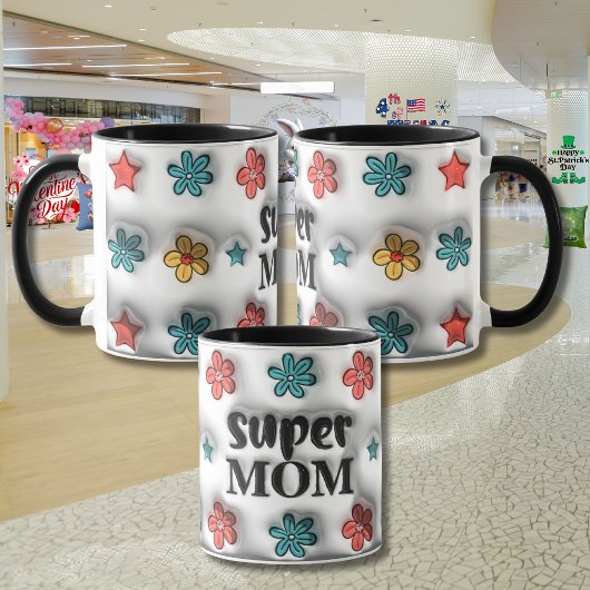 Muttertag "3D-Effekt" Tasse