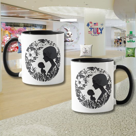 Muttertag "3D-Effekt" Tasse
