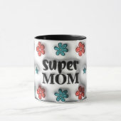 Muttertag "3D-Effekt" Tasse (Zentrum)