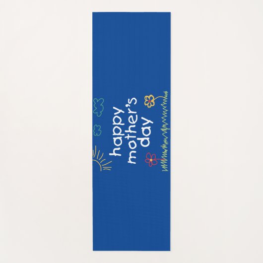 Muttertag 5 yogamatte (Vorderseite)