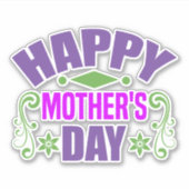 Muttertag - 64925 aufkleber (Vorderseite)