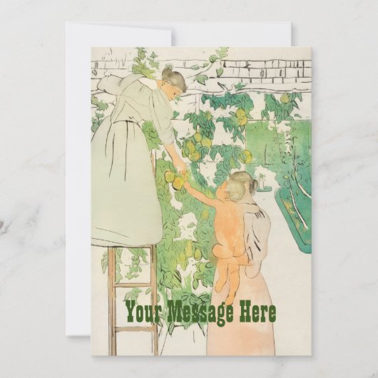 Muttertag - Ansammlung Fruit von Mary Cassatt. Dankeskarte (Vorderseite)