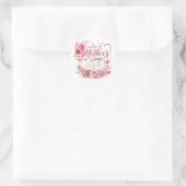 Muttertag-Aufkleber Runder Aufkleber (Tasche)