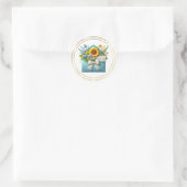 Muttertag-Aufkleber Runder Aufkleber (Tasche)