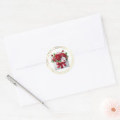 Muttertag-Aufkleber Runder Aufkleber (Umschlag)