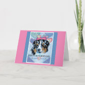 MUTTERTAG AUSTRALIAN SHEPHERD KARTE (Vorderseite)