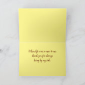 Muttertag, Bauernszene, Baby mit Mutter, Lamm, Karte (Innenseite)