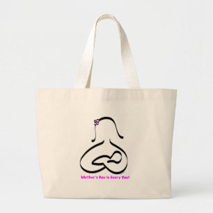Muttertag Beach Bag Jumbo Stoffbeutel