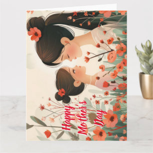 Muttertag Best Mum8 Super Mom Karte