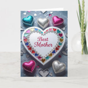 Muttertag, Beste Mama, Beste Mutter, Frohe Muttert Feiertagskarte