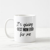 Muttertag Beste Mama Geschenk Kaffee Tasse (Links)