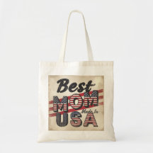 Muttertag "Beste Mama in den USA" Tote Bag