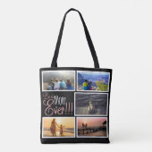 Muttertag beste Mama je Foto Tasche (Rückseite)