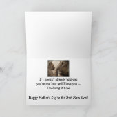 Muttertag Beste Mama je Löwenkatze Karte (Innenseite)