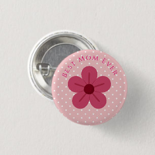 Muttertag, Beste Mutter überhaupt, Elegant, Einfac Button
