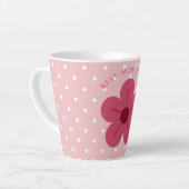 Muttertag, Beste Mutter überhaupt, Elegant, Einfac Milchtasse (Linke Ecke)