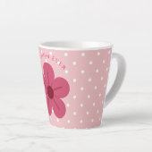 Muttertag, Beste Mutter überhaupt, Elegant, Einfac Milchtasse (Rechte Ecke)