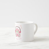 Muttertag, Beste Mutter überhaupt, mit schöner Blu Espressotasse (Vorderseite Rechts)