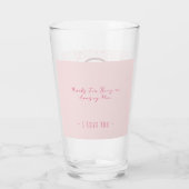Muttertag, Beste Mutter überhaupt, mit schöner Blu Glas (Rückseite)