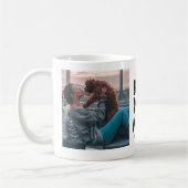 Muttertag Bestes Hund-Mama-Foto Kaffeetasse (Links)