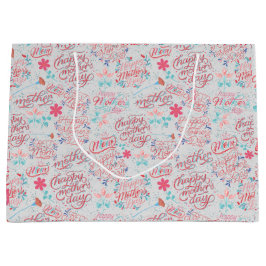 Muttertag BG 01 Offwhite BG Große Geschenktüte