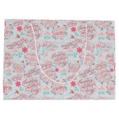 Muttertag BG 01 Offwhite BG Große Geschenktüte (Rückseite)