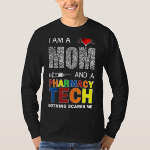 Muttertag bin ich eine Mama und eine Apotheke Tech T-Shirt