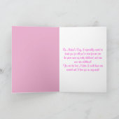 Muttertag Blume Liebe Sie Nachricht Karte (Innenseite)