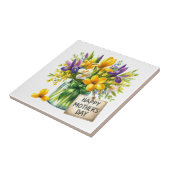 Muttertag Blumen Fliese (Seite)