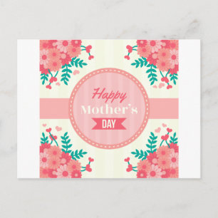 Muttertag Blumen Postkarte