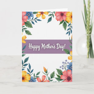 Muttertag Blumen Tante Karte
