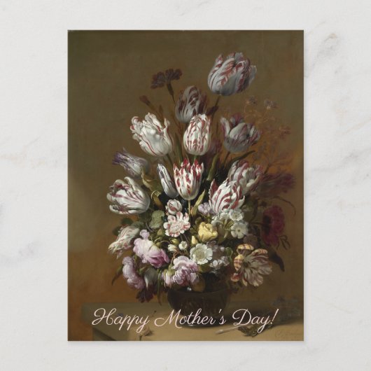 Muttertag - Blumenstrauß | Niederländische Fine Ar Postkarte (Vorderseite)