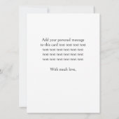 Muttertag Boho Floral (Rückseite)