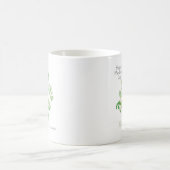 Muttertag Botanische Wasserfarbe Kaffeetasse (Mittel)