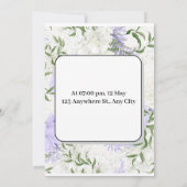 Muttertag Bruch Einladung (Rückseite)