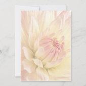 Muttertag Brunch Dahlia Einladung (Rückseite)